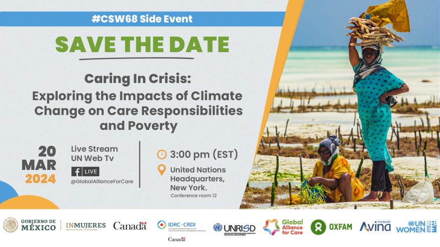 Caring in Crisis: Exploring the Impacts of Climate Change on Care Responsibilities and Poverty