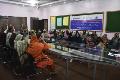 Rural Aid Pakistan at International Day of Care and Support 2024