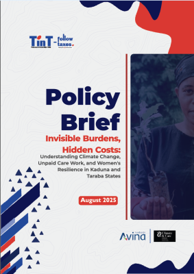 Policy Brief - Invisible Burdens, Hidden Costs: Understanding Climate Change, Unpaid Care Work, and Women's Resilience in Kaduna and Taraba States.