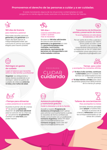 Infografía Resumen - Cuidar Cuidando