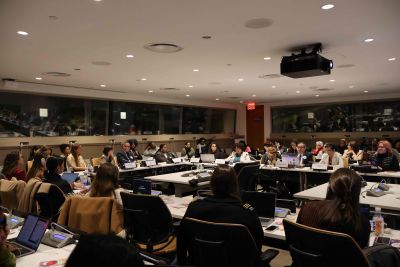 CSW68 Side Event "Caring in Crisis:  Exploring the Impacts of Climate Change on Care Responsibilities and Poverty" in pictures.