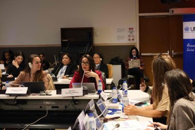 CSW68 Side Event "Caring in Crisis:  Exploring the Impacts of Climate Change on Care Responsibilities and Poverty" in pictures.